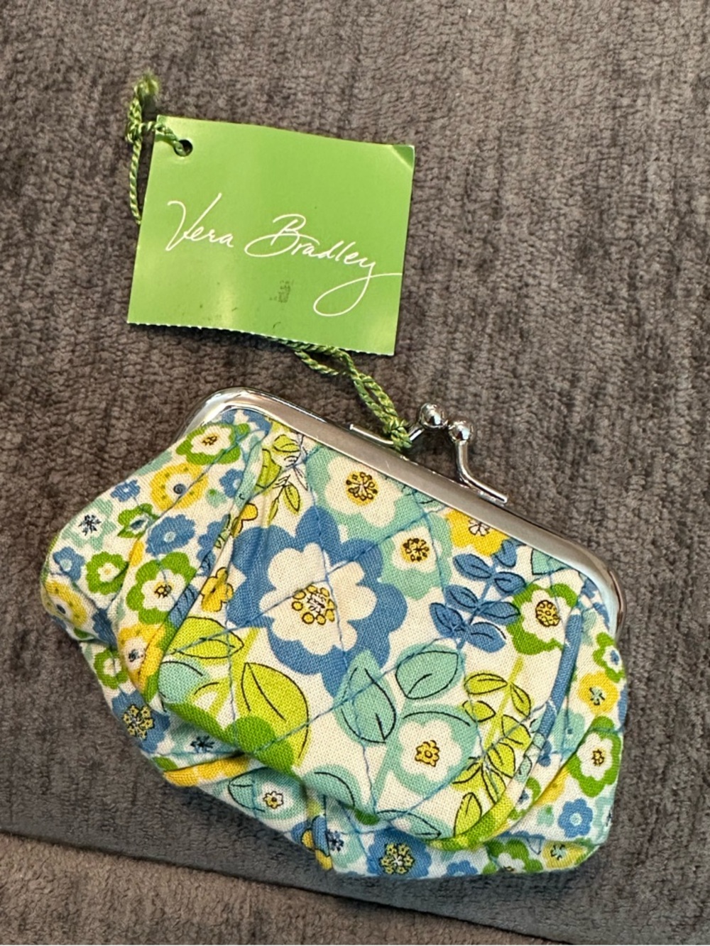 NWT Vera Bradley Petite Pouch in English Meadow
